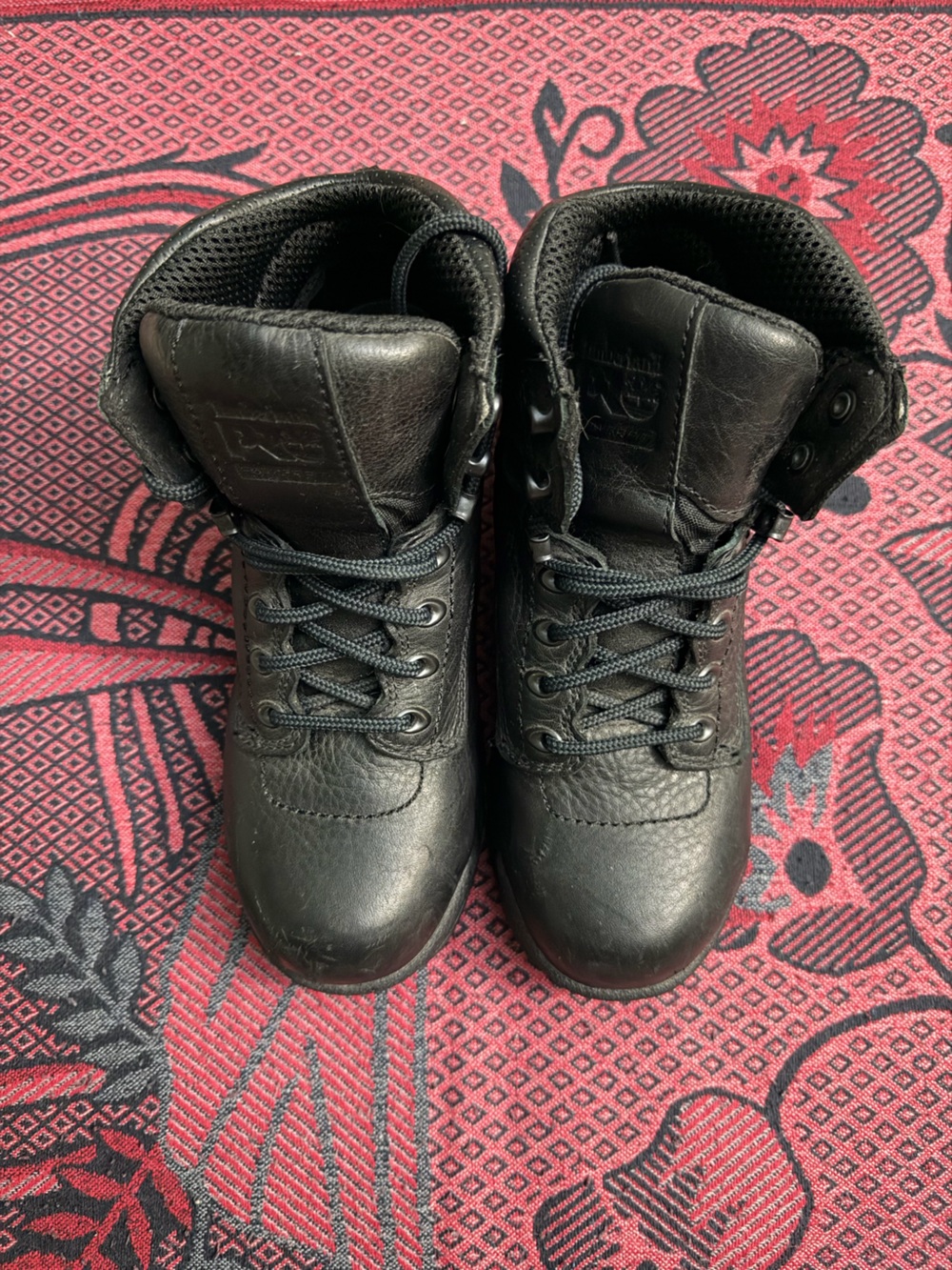 Timberland pro powerfit boots Women's Black Lace-Up Leather Boots